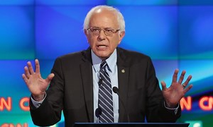 Bernie Sanders on why US needs a democratic socialist as president – video