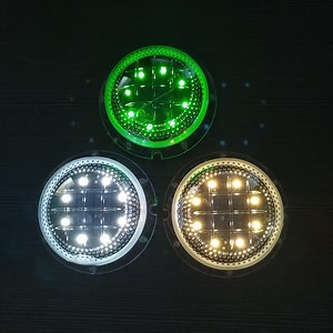 [Hot Item] Solar Deck Lights Driveway Dock LED Light Solar Powered Outdoor Waterproof Road Markers for Step Sidewalk Stair