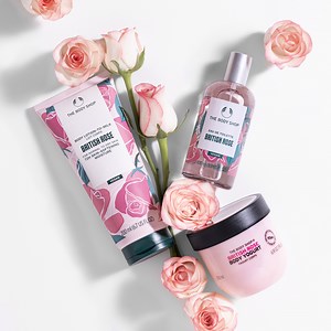 Looking for a blooming good way to pamper your skin? Our British Rose Body Care range – the secret to petal-soft skin. Infused with the essence of hand-picked British roses, this range is all about nourishing your skin with love and giving you a natural rosy glow. Add a touch of petal power to your self-care routine with: ✨ Body Lotion-to-Milk ✨ Eau De Toilette ✨ Body Yogurt Shop via link: https://bit.ly/TRY_BRITISHROSE, in-store, call on 91-7042004412​ #TheBodyShopIndia #TBSIndia #TheBodyShop #