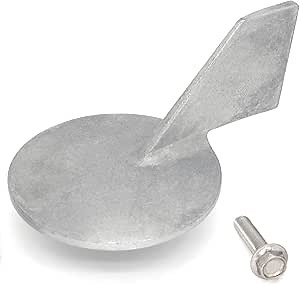 688-45371-01 Boat Motor Trim Tab Anode with Bolt for Yamaha 50-90 HP Outboard Models replaces 67F-45371-00 6K5-45371-00 Marine Engine