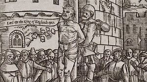 Jesus’ words: “you will be witnesses for me,” had great significance to those who defended the English Bible! Hard to imagine, but in the early 1500s, having an English Bible in England was illegal! William Tyndale set out to correct this injustice by illegally printing portions of his English translation of the Greek text, and having them smuggled into England and Scotland. He was eventually caught and condemned to death. Rather than being burned alive, he was sentenced to death by strangulatio