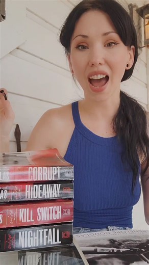 3.5K views · 245 reactions | We are back with another Smutty Book Talk review! This review we are discussing #PenelopeDouglas and her #DevilsNight Dark Romance series and I LOVED IT!!!! You can find these books located in my Amazon shop and read them yourself! They are so good! Better than a Netflix binge! READ THEM YOURSELF https://amzn.to/4dTd5Ev #books #reading #booktok #darkromance #bookreviews #bookgirlies #bookish #tiktokshop | Emily Doll - The Vintage Doll | Facebook