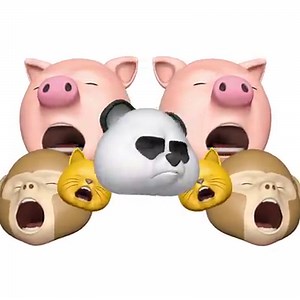 Animoji on iPhone X 🐼🤘 | Apple