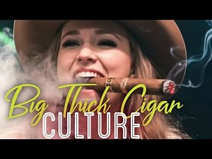 Smoking Big Thick Cigar Collection