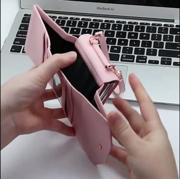 for Motorola Razr 2023 Case with Hand Strap, Premium PU Leather Wallet Flip Cover with Card Slot Magnetic Closure Wristband Hinge Protection Flip Protective Case for Moto Razr 2023 Black