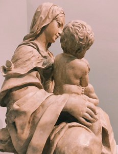 ”Madonna and Child” from Old Masters Collection // Schwarzenberg Palace // Prague, Czech Republic  | Britany Henry | Facebook