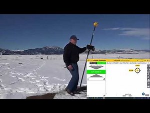 SPS986 with Trimble CenterPoint RTX and Tilt Compensation