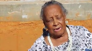 Today, Yantley resident Carrie Mae Johnson visited the construction site of a bridge which will soon memorialize the daughter she lost in 1971. | The Choctaw Sun / Advocate