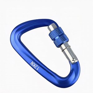 [Hot Item] Outdoor Lightweight Aluminium Alloy Screw-Lock Carabiner
