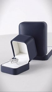 Bracelet Box, Leather Jewelry Box，Blue Bracelet Gift Box，Luxury Bracelet Case For Engagement, Wedding,Premium Bangle Box