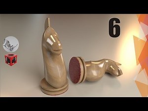 Tutorial Rhino 3D | Modelar Fichas de Ajedrez |Caballo