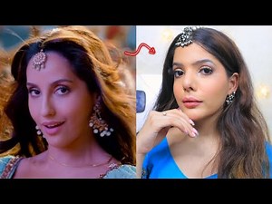 WOW!🔥 Recreating Nora Fatehi Makeup Look From Zalima Coca Cola / Bollywood Makeup 😍 | D BeautyBlush