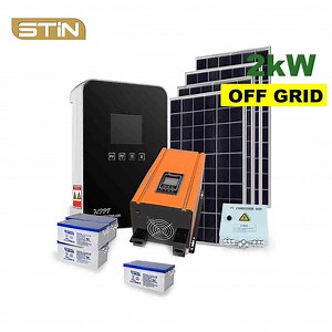 [Hot Item] off Grid Hybrid Solar System Home Power 2000kw Solar Power System 3kw Solar Energy System for Home