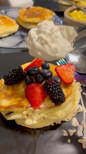 6.9K views · 67 reactions | Better than IHOP!! I was craving for a good homemade 丹 #pancake #pancakes #recipe #breakfast | Obaapa’s Recipes | Facebook