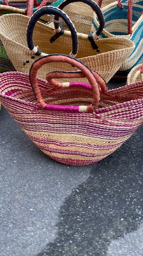 Handmade and fair trade baskets … hard to choose your favourite ….#baskets #gifts #shoplocal #supportlocal | Rhubarb for Gifts | Facebook