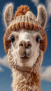 7K views · 1K reactions | Smile #weekend #happy #animal #alpaca #higgsfield Created with @higgsfield.ai | Nebelschaf Art | Facebook