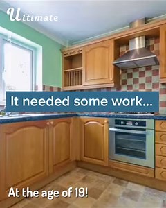 495K views · 4K reactions | This couple bought and renovated their first home all by themselves at the young age of 19!  | Ultimate | Facebook