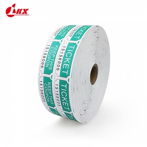 [Hot Item] Raffle Ticket for Arcade Redemption Games Serial Number Tickets