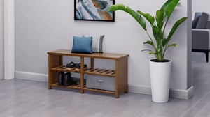 Winsome Keystone Storage/Organization, Teak