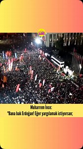 Muharrem İnce: “Bana bak Erdoğan! Eğer yargılamak istiyorsan; | Fidangör Ajans