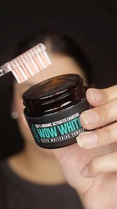 Our Magical Wow white Charcoal teeth whitening Powder 😍🌿 is a strong formula, helping your teeth and gum stay healthy. It also helps to natural whitening stain removal, a healthy alternative for whiter teeth and gums , fluoride or bleach✨ Safely cleans and polishes teeth, strengthens enamel, improves gum health and freshens breath. Removes coffee, tea, wine and tobacco stains😃✨ #teethwhitening #teeth #skincare #lushfamily #lushorganix #smile #viral #fyp #reels | Lush Organix