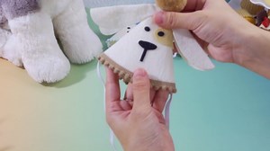 Capoda 8 Pack Easter Dog Hats Dogs Birthday Party Hats Puppy Birthday Decorations Felt Mini Cone Outfits with Pom-poms for Puppy Cats Dolls Stuffed Animals Party Photo Props Easter Costume Accessories