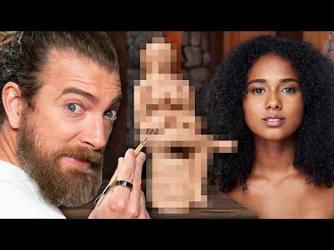 We Sculpt A Live Nude Model