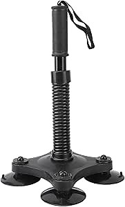 Arm Wrestling Trainer Exerciser, Single Person Practice, 90° Bent Angle, Arm Wrestling Spring Bar Exerciser for Biceps, Forearms, Shoulders, Chest