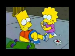 Lisa y bart bebes latino