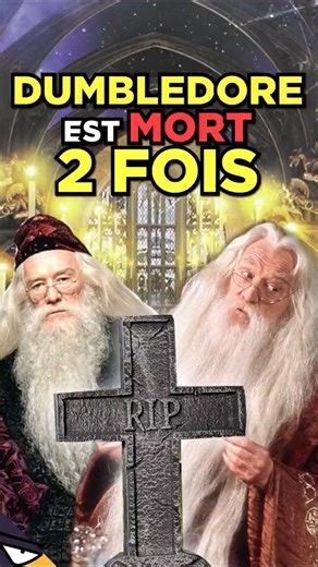 Dumbledore est mort 2 fois 🥺 #harrypotter #hp #dumbledore #film #mort #trash | Trash Videos