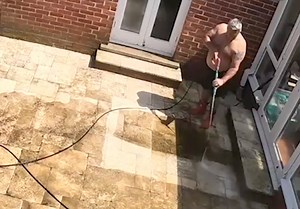 5K views · 210 reactions | Making a DIRTY Patio CLEAN Again | Mr. Jet Washing | Facebook