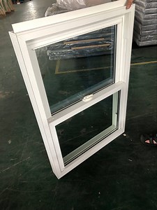 [Hot Item] UPVC/Vinyl Double Hung/ Single Hung Slide Window for Villa