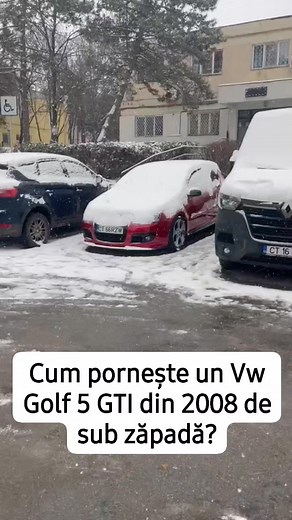 101K views · 336 reactions | Cum pornește de sub zăpadă un Vw Golf 5 GTI din 2008 ? | Auto Master Chef by Mihai Popescu | Facebook