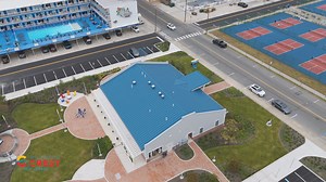 2.4K views · 43 reactions | An aerial view of the Crest Arts Pavilion (video by Peter Foglia) | Wildwood Crest | Facebook