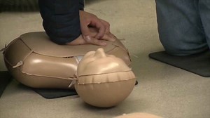 High school students get hands-on CPR training