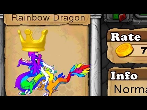 Dragonvale - How to breed Rainbow Dragon Egg REAL