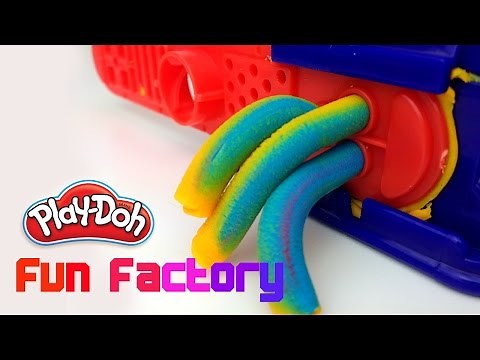 Play Doh FUN FACTORY Toy Review - MEGA Creative Fun with Modelling Clay