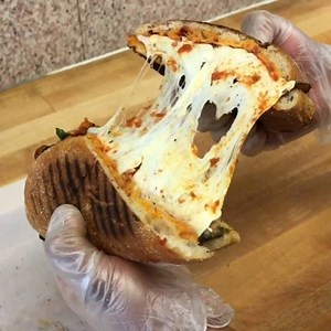 ZUCCHINI PARM!! 索 殺 HOMEMADE Fried Zucchini, MELTED Fresh Mozzarella & HOT Marinara Sauce Panini!! 索✔️ : B&A Pork Store : Dyker Height’s, Brooklyn  TAG YOUR FRIENDS!!  | B&A Pork Store | Facebook