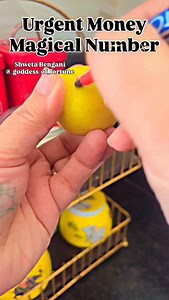 Nimbu par likhein! Salt bowl me rakhein apne room me ! Replace karein time to time ! . . . . #112211 #angelmoneynumber #goddessketotke #remedies #manifestmoney 💕🧿 | Shweta Bengani