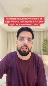 Narcissistic abuse survivors feel an urge to share their stories again and again | Danish Bashir