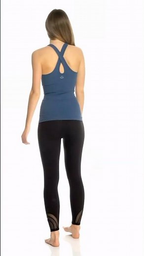 i118 • Cine 2 • 4K Claire Gerhardstein is all smiles wearing her Yoga Leggings