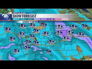 Arctic air with dangerous wind chills move back in this evening