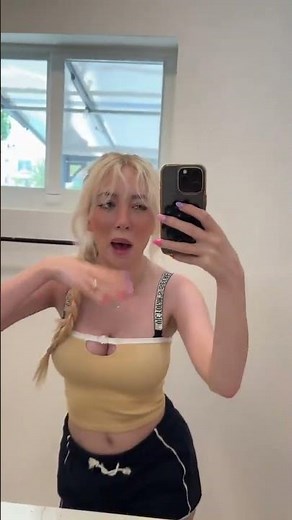 Ripping gassy farts in the mirror is fun 💨😂 #shorts #fart #girl