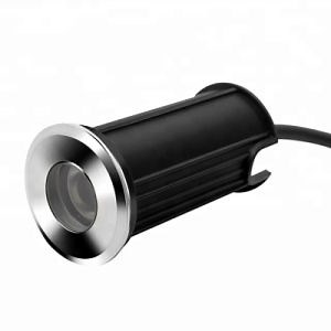 [Hot Item] Uplight 1W 3W Stainless Steel Underwater Mini Inground Light LED Underground Light IP68 Waterproof for Pool