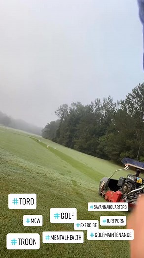 #turfporn #golf #troon #turf#mow #mentalhealth #savannahquarters #pooler #georgia #oddlysatisfying | Willnyetheturfgrassguy