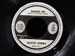 Kathy Kirby - Dance On / Playboy