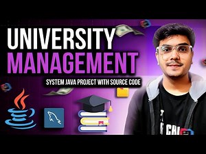 Building an Efficient University Management System with Java | Project Tutorial