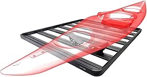 Front Runner Kayak Cradle - Boat Carriers, Boat Cradle with Protective Buckle Bumpers