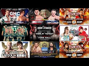 Top 65 Pro-Wrestling Matches of 2020