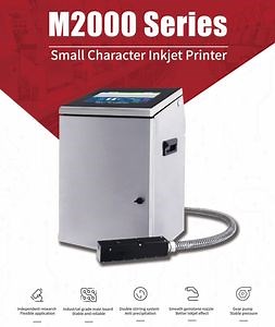 Docod Hotsale Lowcost M2000 Cij Continuous Inkjet Printer Date Coding Machine with CE for Food Qr Code